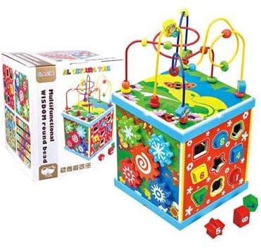 Intelligence Around The Beads Educational Wooden Toy